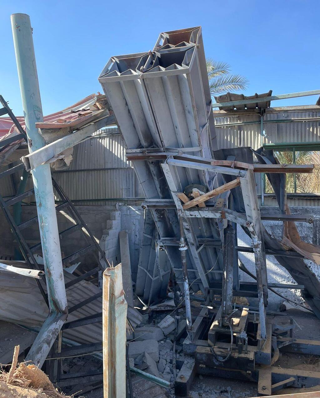 Закамуфлированная пусковая ракетная установка (Фото: ЦАХАЛ) תיעוד מפעילות חטיבת גולני ברצועת עזה