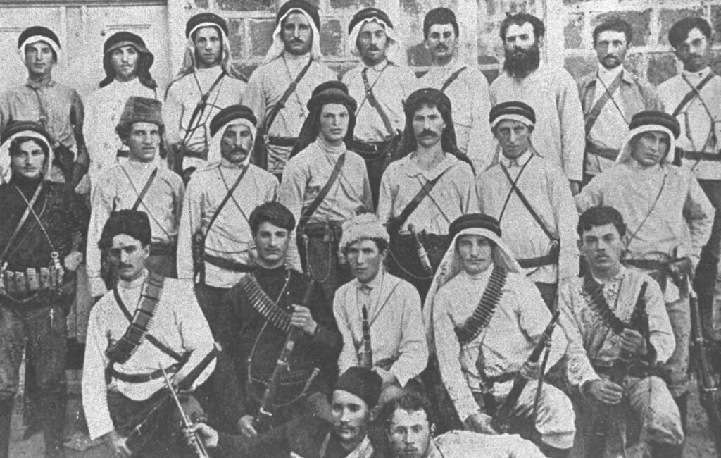 חברי ארגון השומר בגליל העליון, 1907
