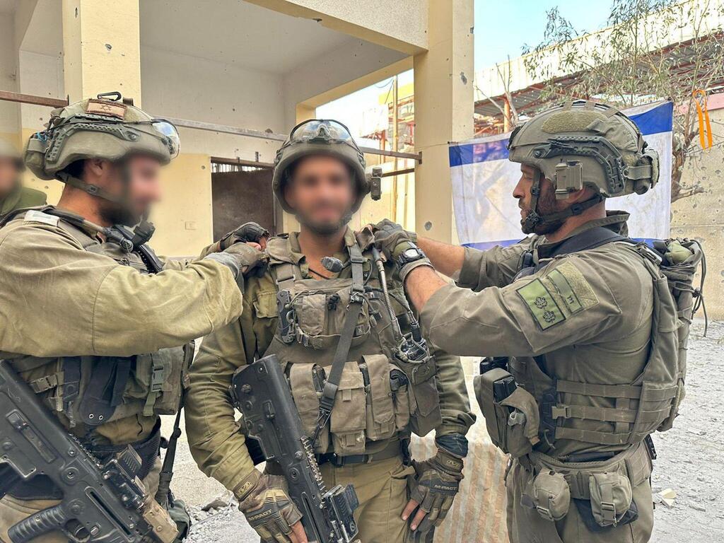 לוחמי סיירת גבעתי סיימו מסלול במהלך הלחימה בלב רצועת עזה