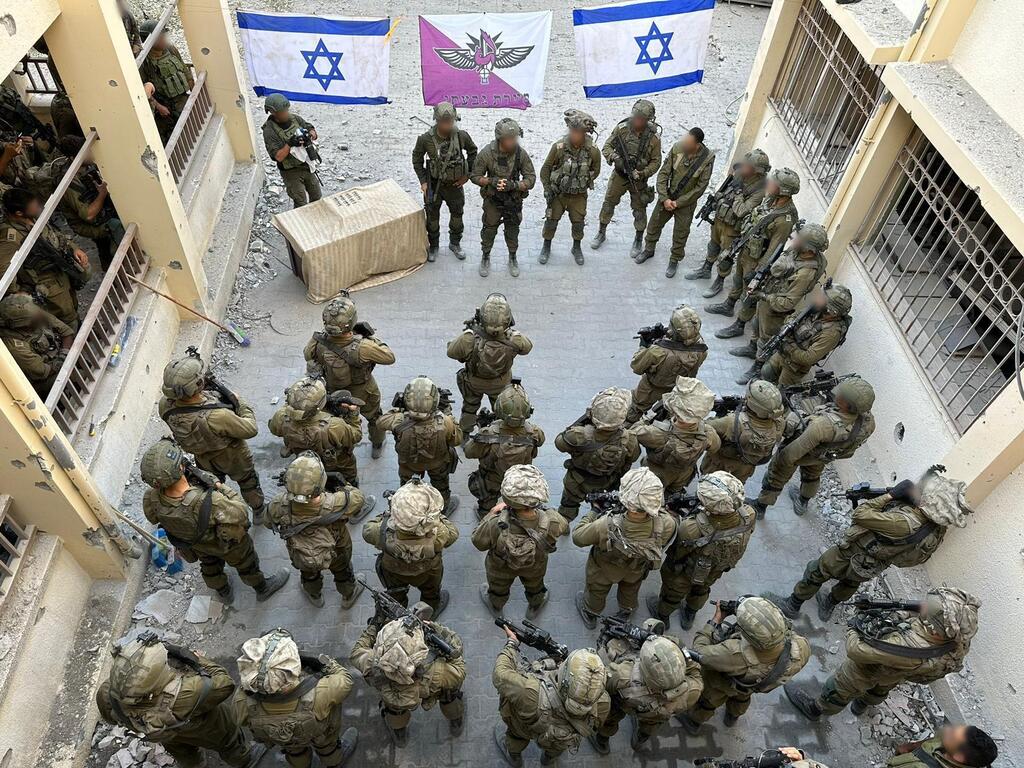 לוחמי סיירת גבעתי סיימו מסלול במהלך הלחימה בלב רצועת עזה