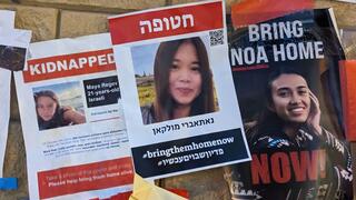 פוסטרים של החטופים