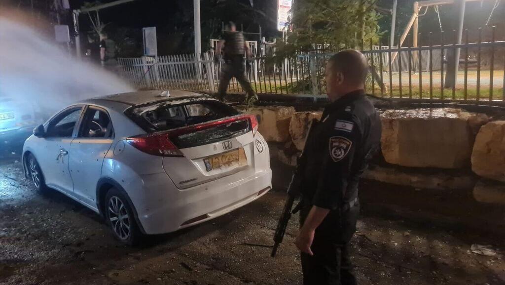נפילת הרקטה בתל אביב