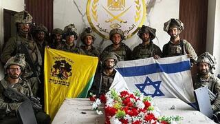 לוחמי גולני במפקדת המשטרה הצבאית של חמאס