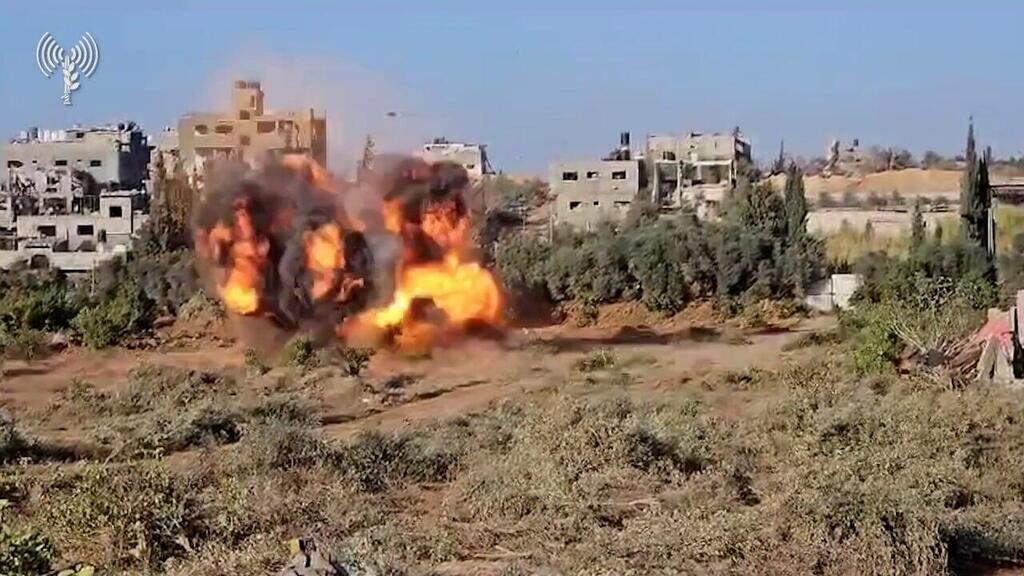 תיעוד מהשתלטות חטיבה 14 על מוצב פלסטין