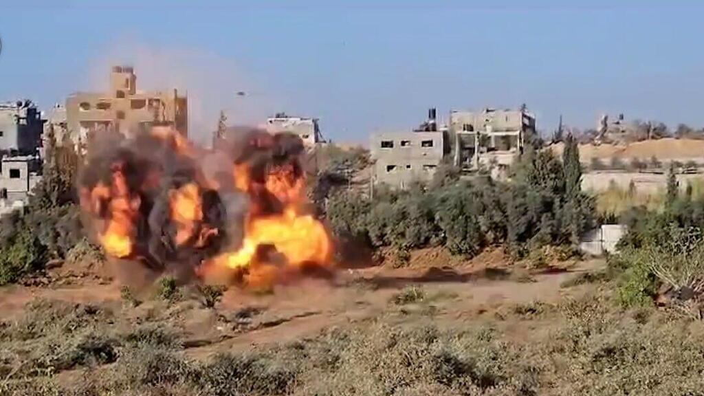 תיעוד מהשתלטות חטיבה 14 על מוצב פלסטין