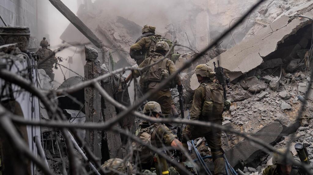 IDF soldiers operate in the Gaza Strip (Photo: IDF Spokesman's Unit) הפעילות הקרקעית של כוחות צה״ל ברצועת עזה