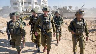  הרצי הלוי עם כוחות צה״ל בתוך רצועת עזה