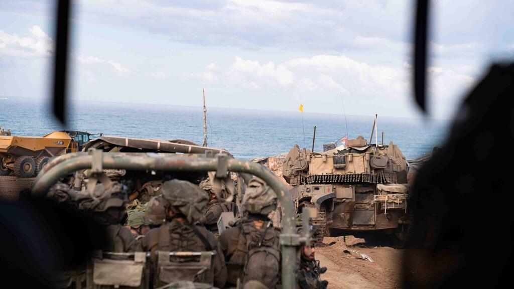 תמונות מהפעילות הקרקעית של כוחות צה״ל ברצועת עזה
