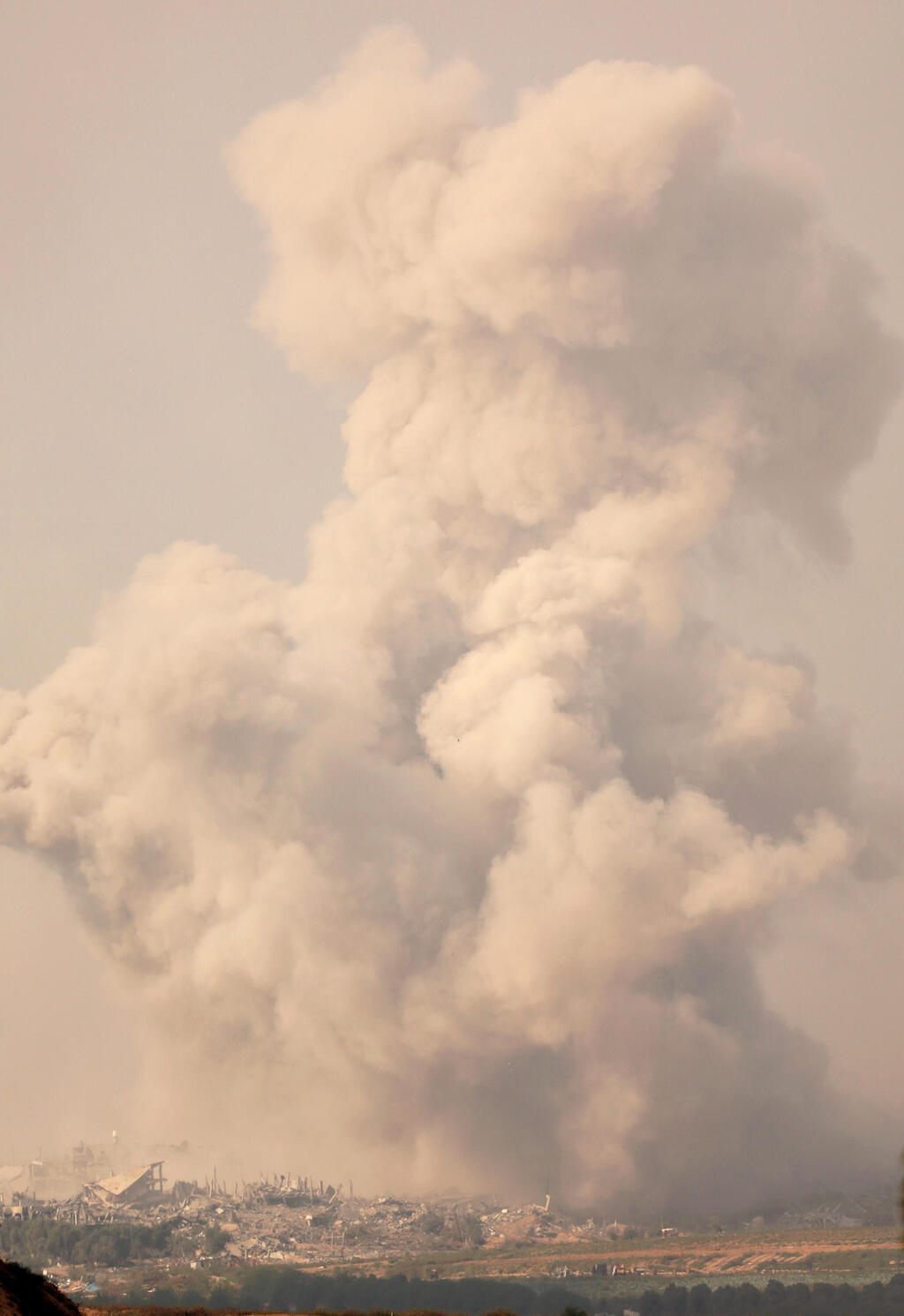 תקיפה של צה"ל באזור צפון רצועת עזה