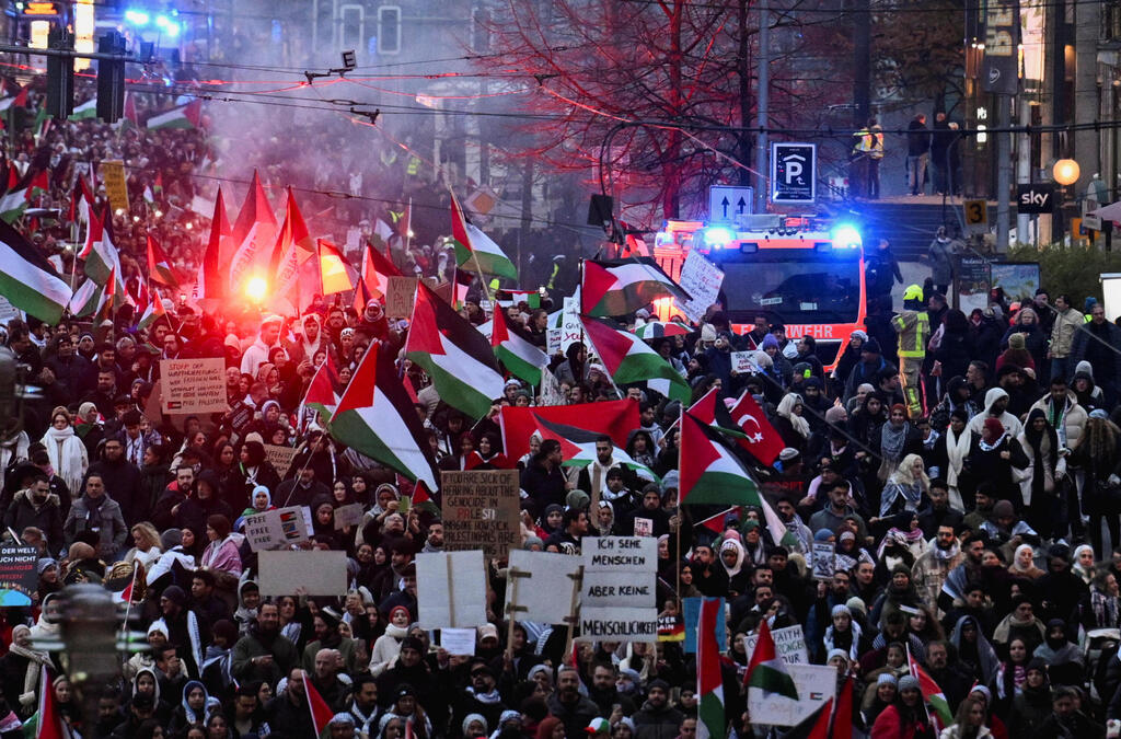 הפגנות תמיכה בפלסטינים בגרמניה 