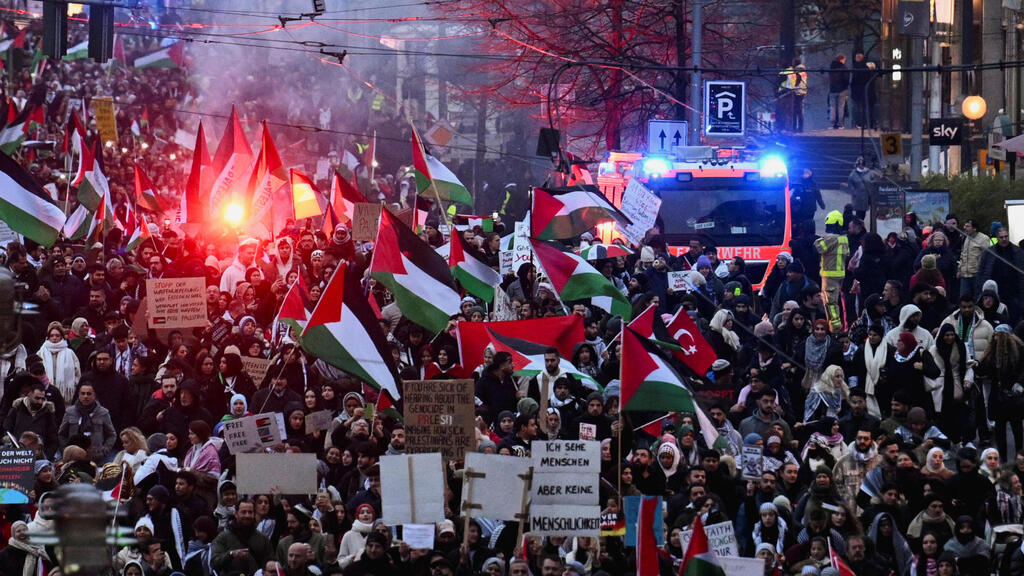 הפגנות תמיכה בפלסטינים בגרמניה 