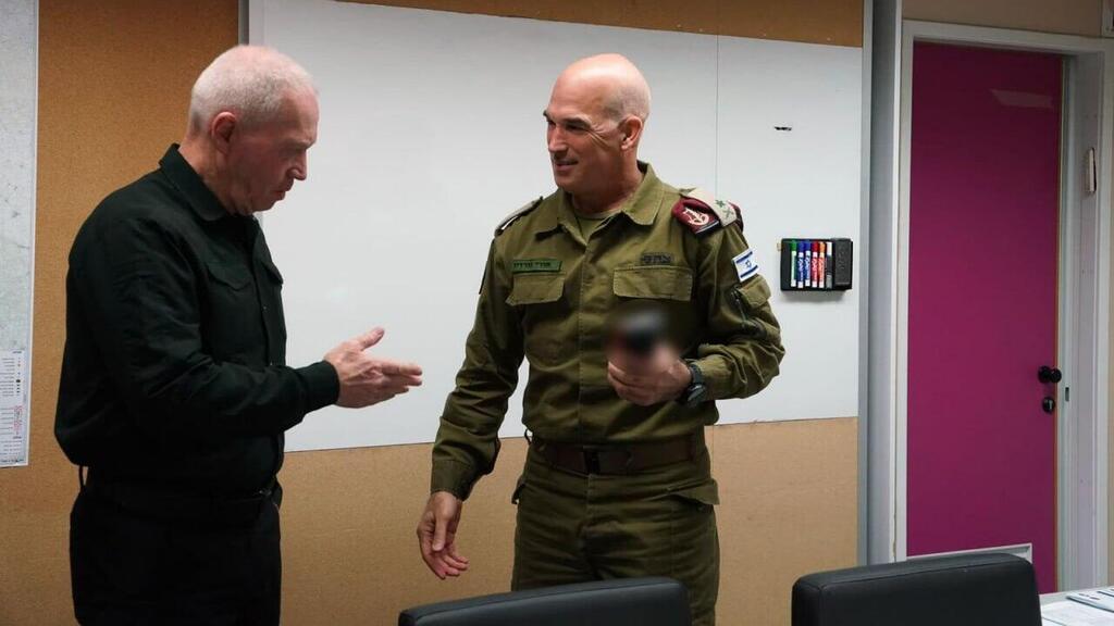 שר הביטחון יואב גלנט קיים הערכת מצב בפיקוד צפון