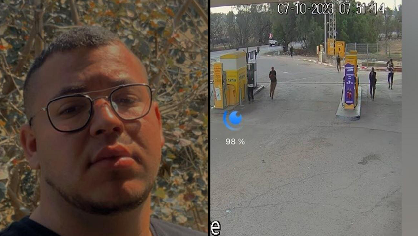 בר נחמני מוכר בחנות יילו שנפרצה על ידי מחבלים פרצו לחנות היילו של מוירס אטיאס בצומת מגן