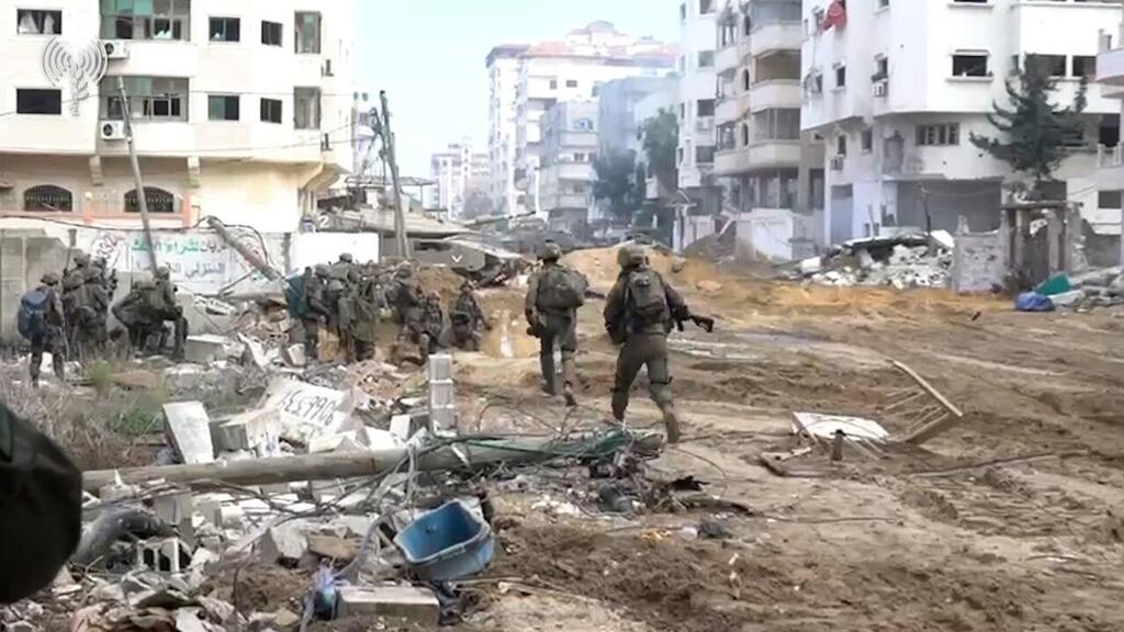 תיעוד מפעילות צוות הקרב החטיבתי של חטיבת הצנחנים בשכונת רימאל