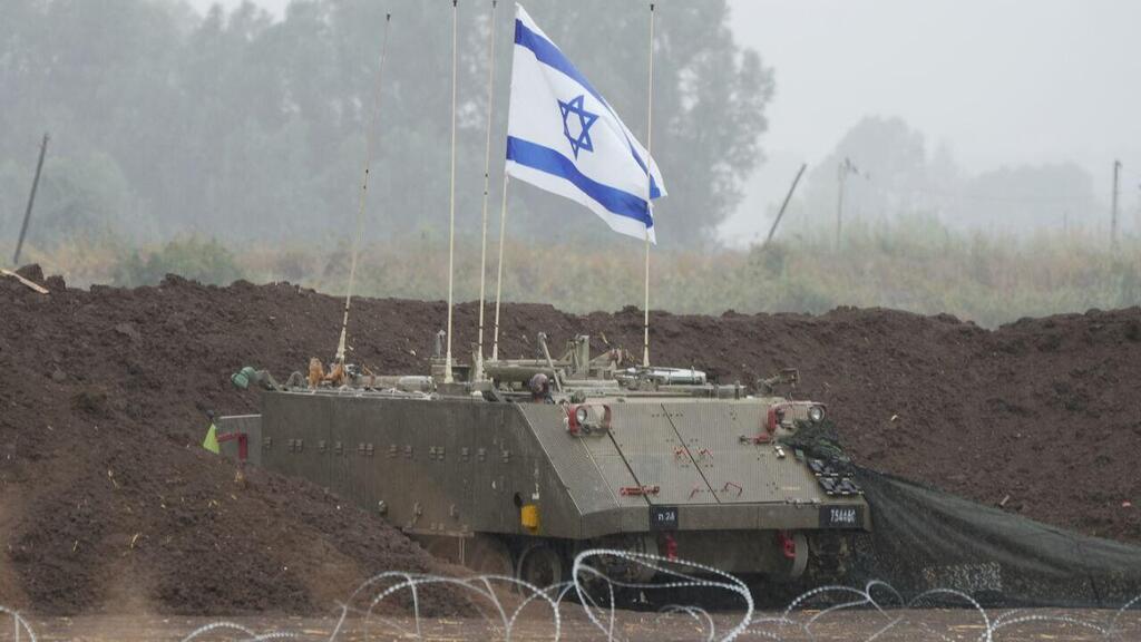צה"ל באצבע הגליל סמוך לגבול לבנון