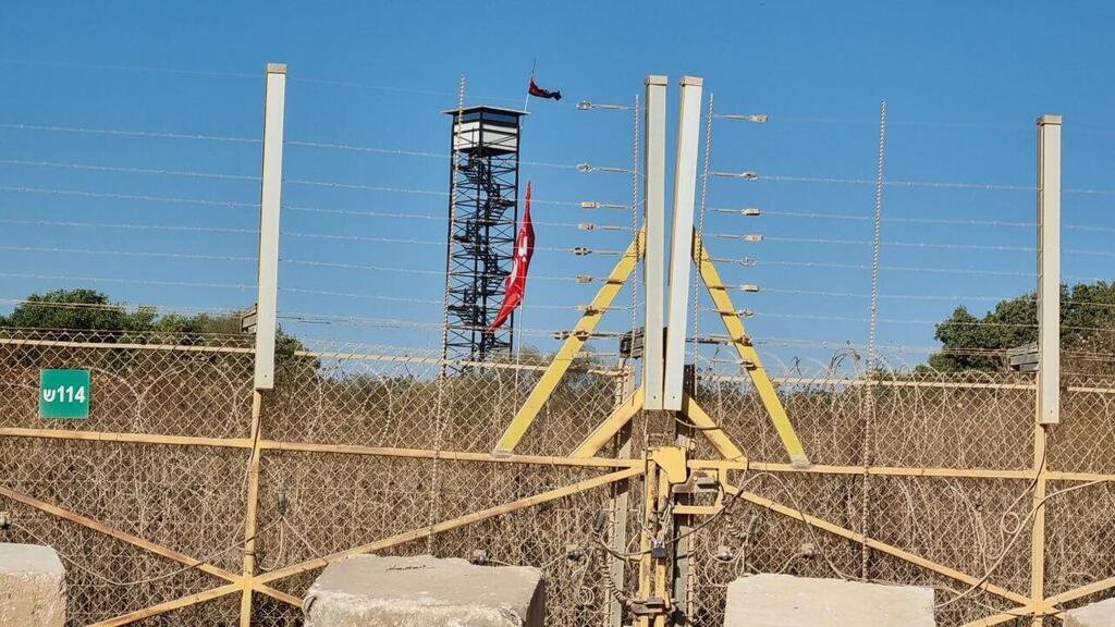 Hezbollah observation post on Israel -Lebanon border 