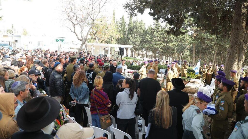 צילום: עיריית נוף הגליל הלוויתו של סמ"ר איליה סנקין