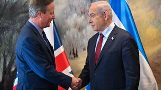 ראש הממשלה בנימין נתניהו נפגש היום עם שר החוץ של בריטניה וראש הממשלה לשעבר דייוויד קמרון, בכנסת בירושלים