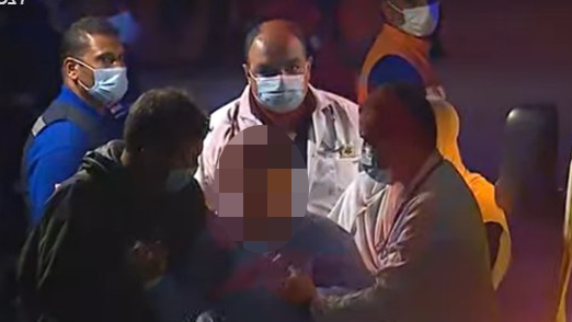 הגעת החטופים לצלב האדום