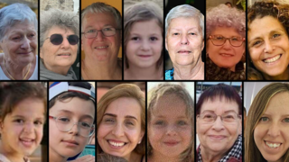 מרגלית מוזס, חנה קציר, דורון כץ-אשר, אביב אשר, רז אשר, רותי מונדר, אוהד מונדר, קרן מונדר, עדינה משה, יפה אדר, דניאל אלוני ואמיליה אלוני (כולם נחטפו מניר עוז) וחנה פרי (נירים)