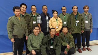 עובדים זרים תאילנדים בתל אביב אחרי שחרור משבי חמאס עזה