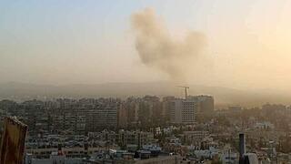 שדה התעופה בדמשק הותקף