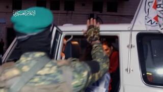 חמאס שחרר תיעוד של שחרור החטופים והחטופות