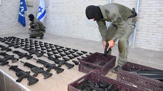 משטרת ישראל סיכלה הברחת נשקים