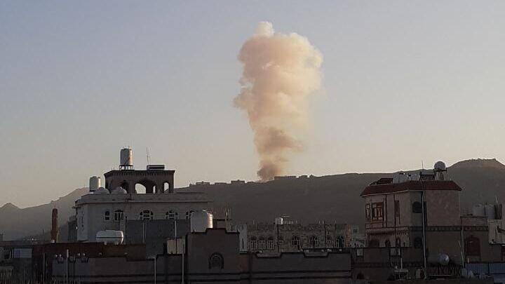 פיצוץ בג'בל עטאן בבירת תימן צנעא