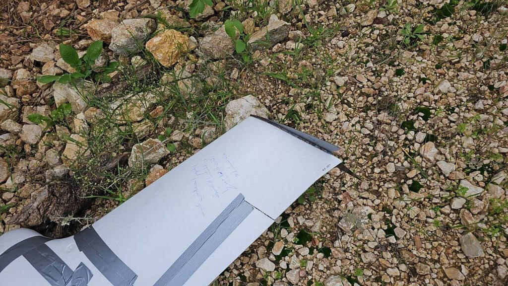 כלי טיס שחדר מלבנון נפל ליד מרגליות