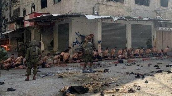 מחבלי חמאס מחוץ למנהרות