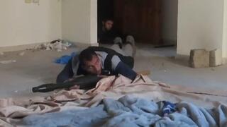  תיעוד של תקיפה של חוליית מחבלי החמאס על ידי כלי טיס מאויש מרחוק של חיל האוויר, שהוכוונה על ידי כוחות מצוות הקרב של חטיבת הנח"ל