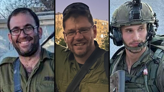 סרן (במיל') אליה יאנובסקי, רס"ן (במיל') רומן ברונשטיין, רס"ר (במיל') ארי יחיאל זנילמן 
