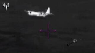  כ-7 טון תספוק לוגיסטי הוצנחו מהאוויר למאות לוחמי עוצבת הקומנדו בחאן יונס באמצעות הצנחת האפסניה המבצעית