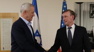 יו"ר המחנה הממלכתי, בני גנץ נפגש עם היועץ לביטחון לאומי של ארה"ב ג'ייק סאליבן