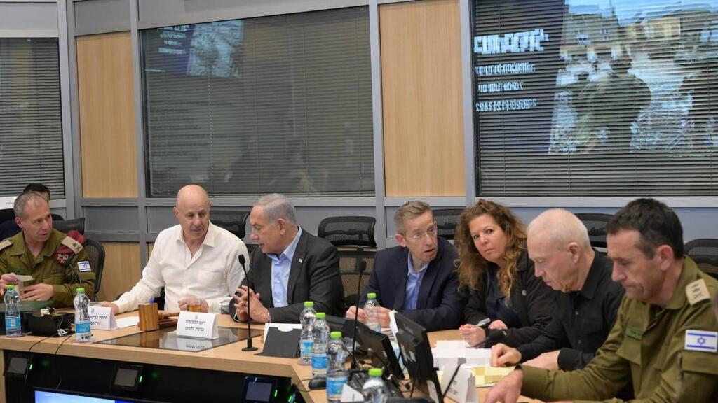 דיון קבינט המלחמה בקריה