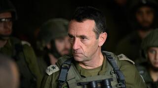 הרמטכ״ל הרצי הלוי בהערכת מצב  עם מפקדי ולוחמי אוגדה 99 ברצועת עזה