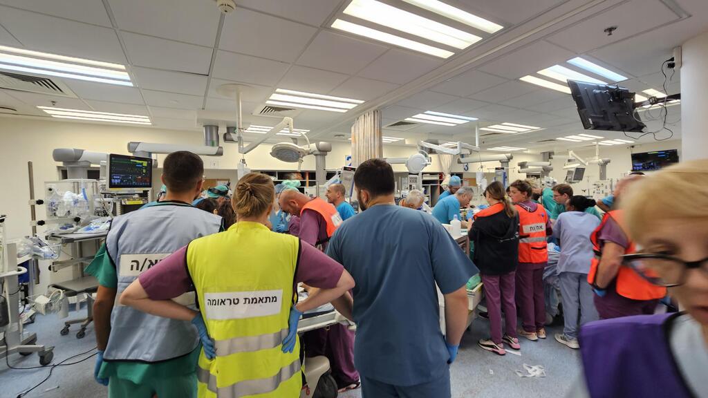 בית החולים ברזילי באשקלון ב-7 באוקטובר