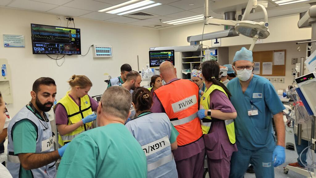 בית החולים ברזילי באשקלון ב-7 באוקטובר