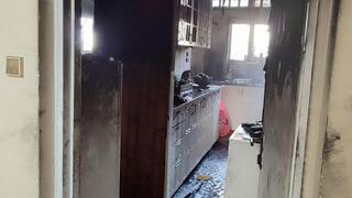 שריפה בבניין בנתניה