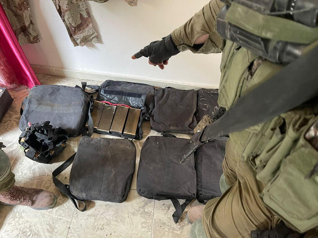 Weapons located in the southern Gaza Strip 