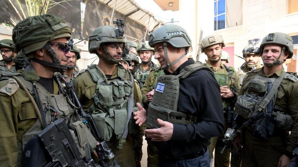 ראש ממשלה בנימין נתניהו ביקר בצפון רצועת עזה