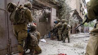 תיעוד פעילות צה"ל באזור דרג׳ תופאח צפון רצועת עזה