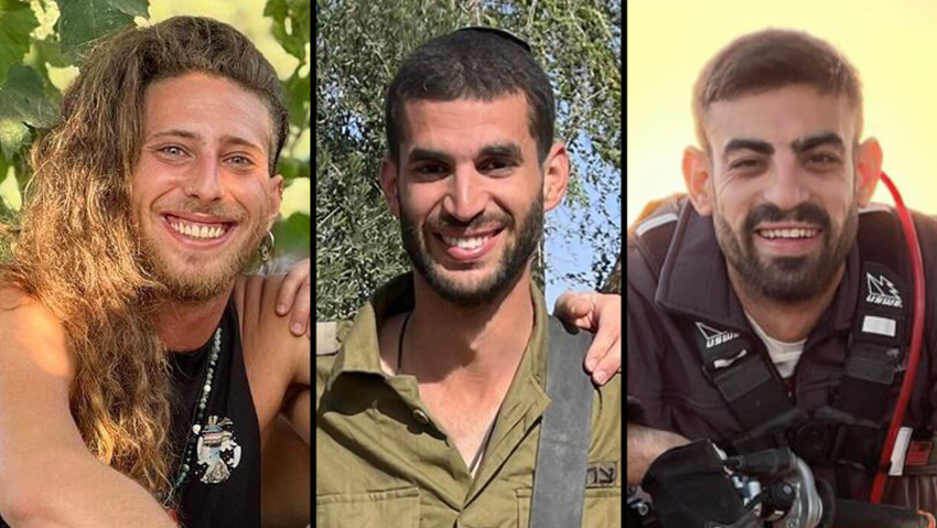 עודד אברג'ל,  רס"ן שי שמריז,  אבידן תורג'מן 