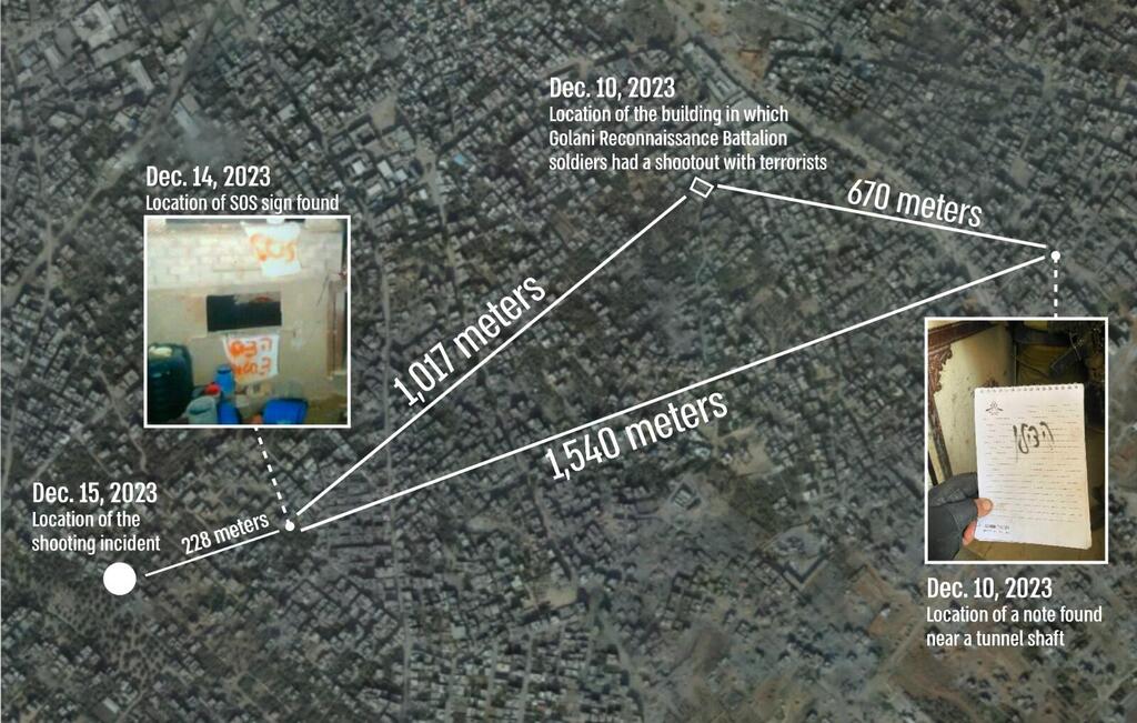 Aerial footage of the Shijaiyah area where the events detailed in the investigation occurred 