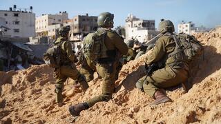 לוחמי צוות הקרב החטיבתי של כפיר בחאן יונס