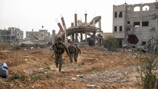 לוחמי צה"ל במרחב ח'רבת אחזעה