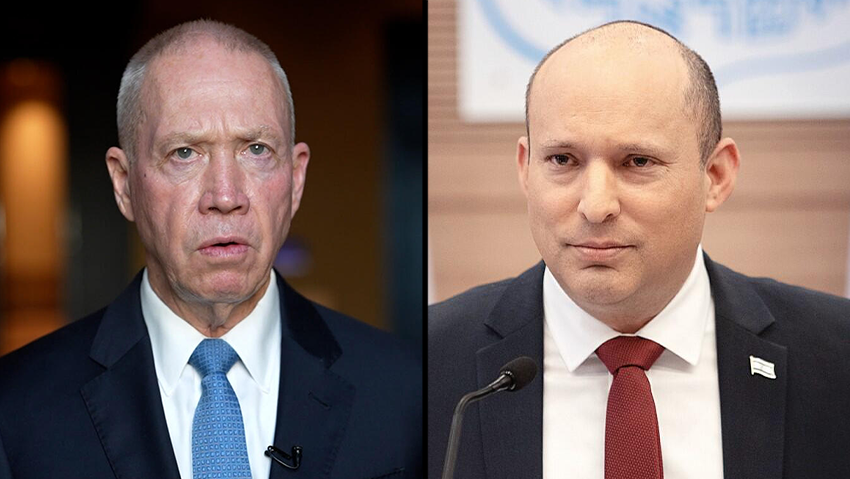 נפתלי בנט ויואב גלנט