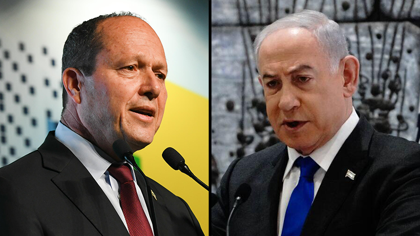 בנימין נתניהו וניר ברקת 