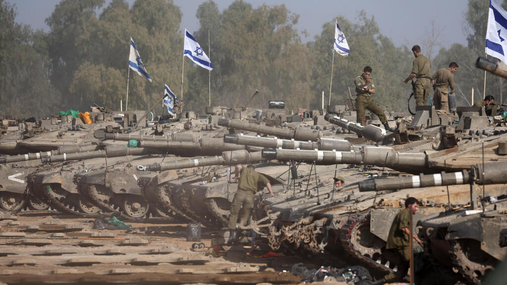 לוחמי צה"ל בגבול רצועת עזה